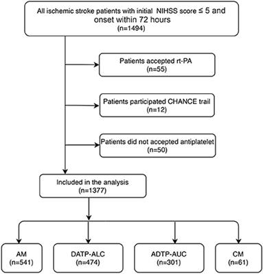 Factors affecting physician decision-making regarding antiplatelet therapy in minor ischemic stroke